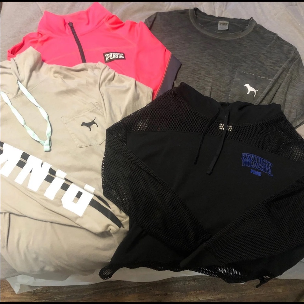 Pink Long sleeve/Sweatshirt Bundle